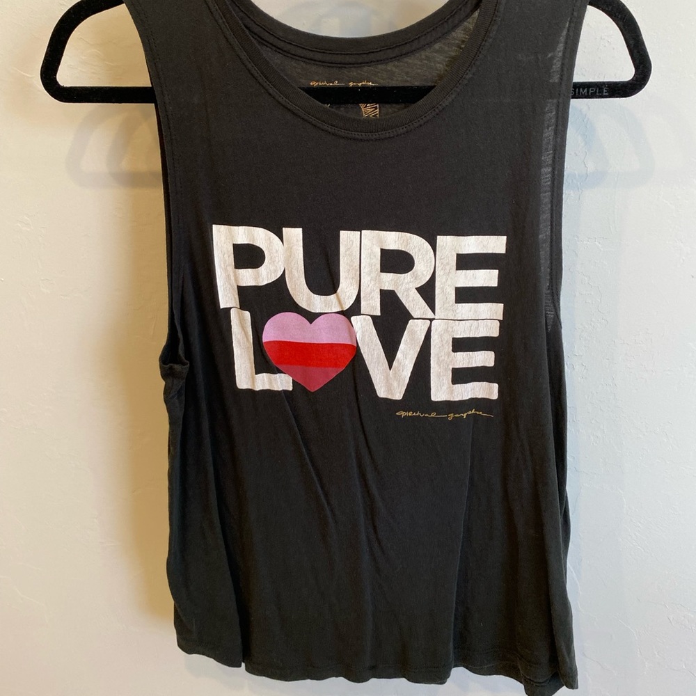 Spiritual Gangster Pure Love tank- large